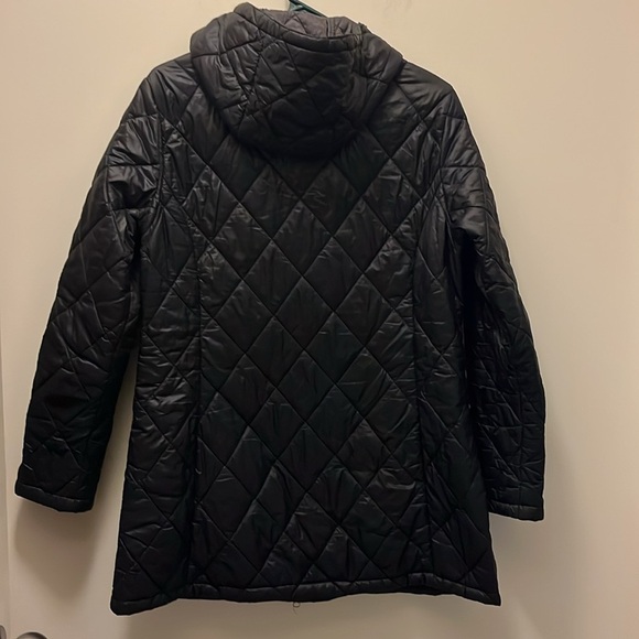 Free country women’s knee length lightweight rain jacket size Large - Picture 3 of 11